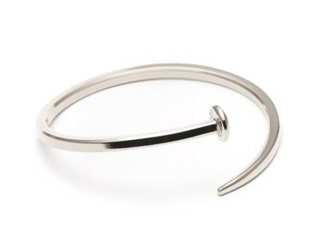 Pulsera clavo a flor de piel plata Pulsera clavo a flor de piel plata