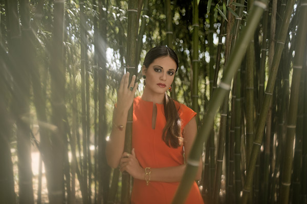 Look de invitada rubi