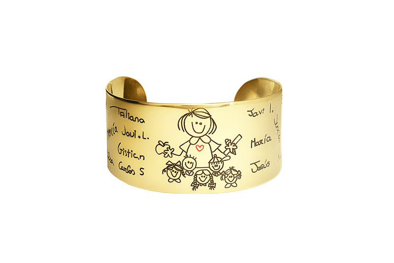 Pulsera Horizonte Laton