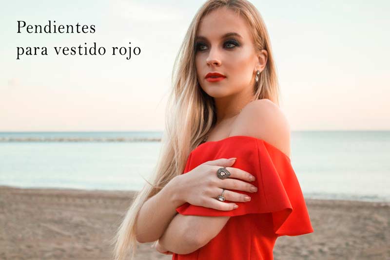 Pendientes para vestido rojo - Blog de joyería