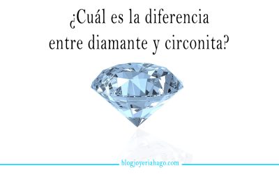¿Cuál es la diferencia entre diamante y circonita?