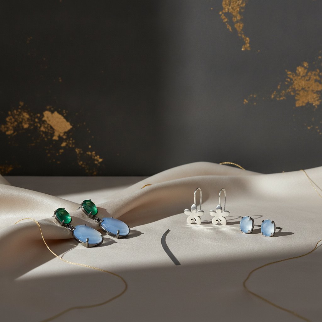 Pendientes Largos vs. Pendientes Pequeños: ¿Cuál Elegir para tu Look de Invitada? - pendientes invitada boda, pendientes largos boda | Joyería HAGO